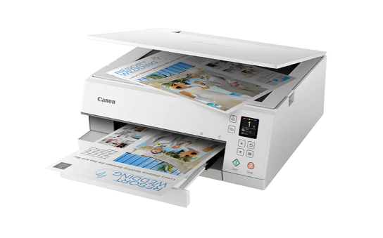 Multifunctional Inkjet Color Canon Pixma TS6351a White , A4 , Functii: Impr|Scan|Cop , Viteza Print Mono: 15ipm , Viteza Print color: 10ipm , Conectiv: USB|Wi-Fi , Duplex: Da , ADF: Nu(timbru verde 11 [3]