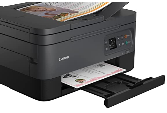 Multifunctional Inkjet Color Canon Pixma TS7450a Black , A4 , Functii: Impr|Scan|Cop , Viteza Print Mono: 13ipm , Viteza Print color: 6.8ipm , Conectiv: USB|Wi-Fi , Duplex: Da , ADF: ADF(timbru verde  [3]