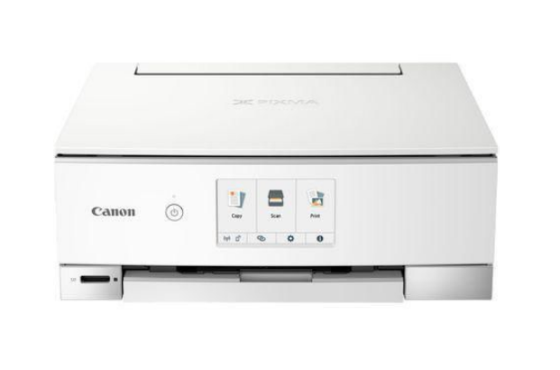 Multifunctional Inkjet Color Canon Pixma TS8351 White , A4 , Functii: Impr|Scan|Cop , Viteza Print Mono: 15ipm , Viteza Print color: 10ipm , Conectiv: USB|Wi-Fi , Duplex: Da , ADF: Nu(timbru verde 11 [1]