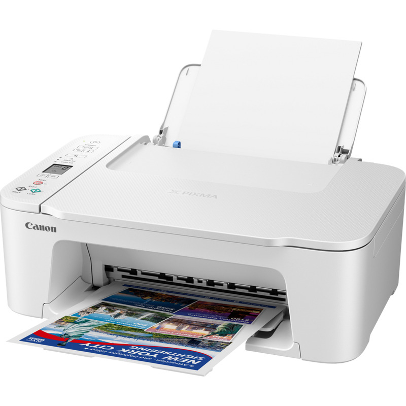 Multifunctional InkJet Color Canon TS3751i , A4 , Functii: Impr.|Scan.|Cop. , Viteza de Printare Monocrom: 7.7ppm , Viteza de printare color: 4ppm , Conectivitate: USB|Wi-Fi , Duplex: Nu , ADF: [3]