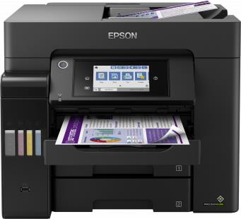 Multifunctional inkjet Color EPSON L6570 A4 Functii: Impr|Scan|Cop|Fax Viteza Print Mono:32ppm Viteza Print color:32ppm Conectiv:USB|Retea|WiFi Duplex:Da ADF:ADF, (Timbru Verde 11lei) C11CJ29402(RAPO) [1]