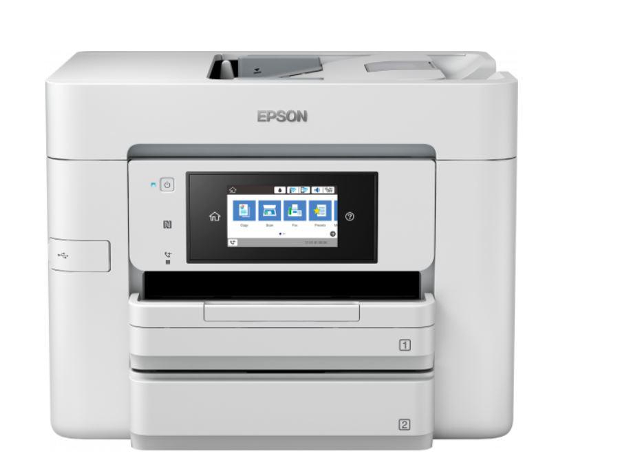 Multifunctional inkjet Color EPSON WF-4745DTWF A4 Functii: Impr|Scan|Cop|Fax Viteza Print Mono: 22ppm Viteza Print color: 24ppm Conectiv: USB|Retea|Wi-Fi Duplex: Da ADF: ADF(Timbru Verde 11lei) , C11C [1]