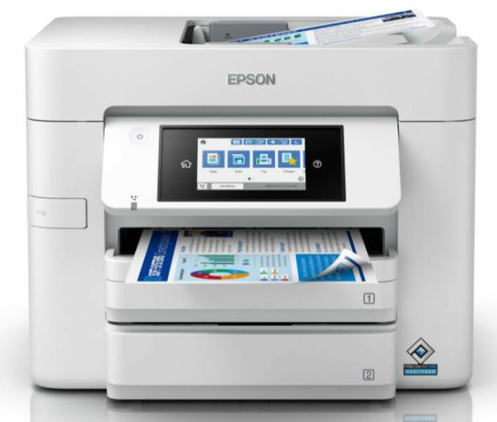 Multifunctional Inkjet Color EPSON, WF-C4810DTWF,A4,Functii:Impr|Scan|Cop|Fax,Print Mono:25 ppm,Print color:18 ppm,Conectiv:USB|Ret|WiFi,Duplex:Da,ADF:ADF, (timbru verde 10lei)C11CJ05403(RAPO) [1]