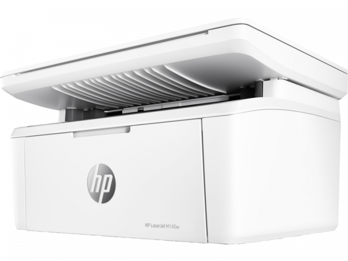 Multifunctional  laser A4 mono HP LaserJet MFP M140w cod 7MD72F Copiere, printare si scanare fara ADF, duplex , USB , wireless [2]