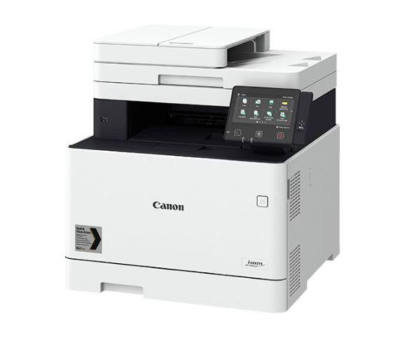 Multifunctional Laser Color Canon MF744CDW , A4 , Functii: Impr.|Scan.|Cop.|Fax , Vit Print Mono: 27ppm , Vit print color: 27ppm , Conectiv: USB|Ret|Wi-Fi , Duplex: Da , ADF: DADF(timbru verde 40 l [1]