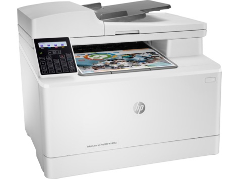 Multifunctional Laser Color HP Pro M183fw , A4 , Functii: Impr|Scan|Cop|Fax , Vit Print Mono: 17ppm , Vit Print color: 17ppm , Conectiv: USB|Ret|Wi-Fi , Duplex: nu , ADF: ADF(timbru verde 11lei)7KW56A [1]