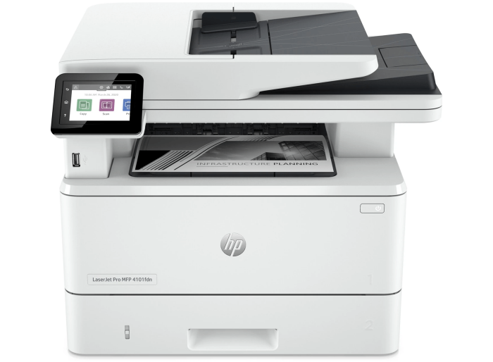 MULTIFUNCŢIONALA LASER MONOCROM A4 HP LaserJet Pro MFP M4102fdn cod 2Z623F Imprimare, Copiere, Scanare, Fax, DADF cu scanare fata-verso automata la o singura trecere, retea, USB, USB HOST [3]