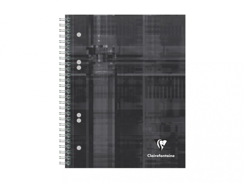 Notebook A5+ (16 x 21 cm) cu spirala, 90 file, Clairefontaine Bind'O Block [2]