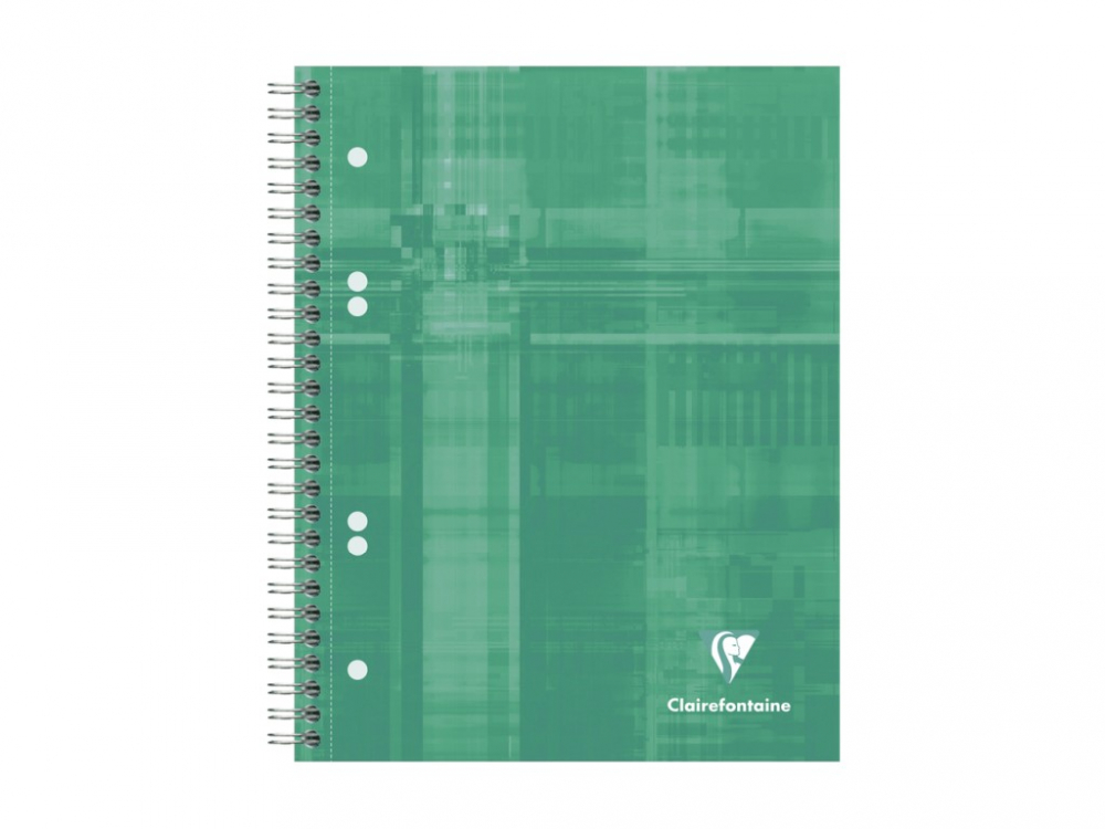 Notebook A5+ (16 x 21 cm) cu spirala, 90 file, Clairefontaine Bind'O Block [4]