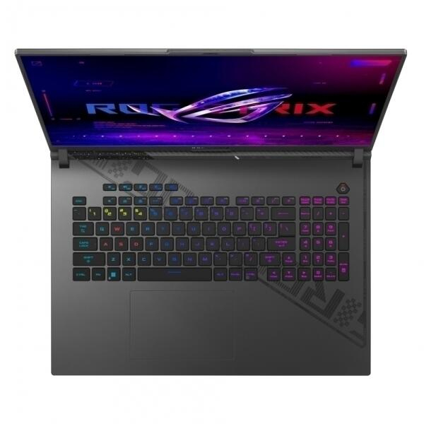 Notebook ASUS ROG Strix G18 G814JIR Intel Core i9-14900HX ,  18inch 2.5K 240Hz ,  32GB ,  2TB PCIe 4.0 NVMe M.2 SSD GeForce RTX 4070 8GB ,  3Y ,  Eclipse Gray ,  Cod Produs: G814JIR-N6051 [2]