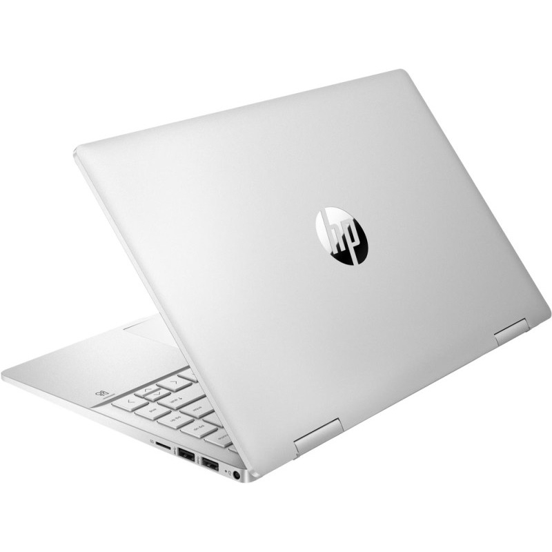 Notebook HP Pavilion x360 14-ek0004nn Intel Core i7-1255U 14inch FHD 16GB 512GB PCIe Intel Iris Xe W11H Natural Silver Cod Produs: 6M2N2EA#ABB [4]
