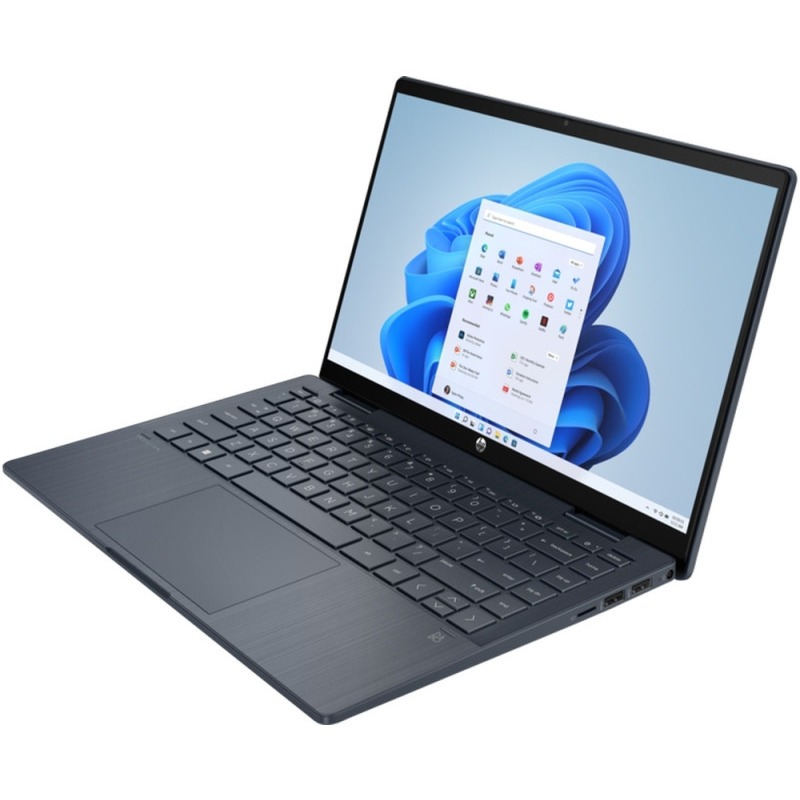 Notebook HP Pavilion x360 14-ek0008nn Intel Core i5-1235U 14inch FHD 8GB 512GB PCIe Intel Iris Xe W11H Space Blue Cod Produs: 6M2N6EA#ABB [3]