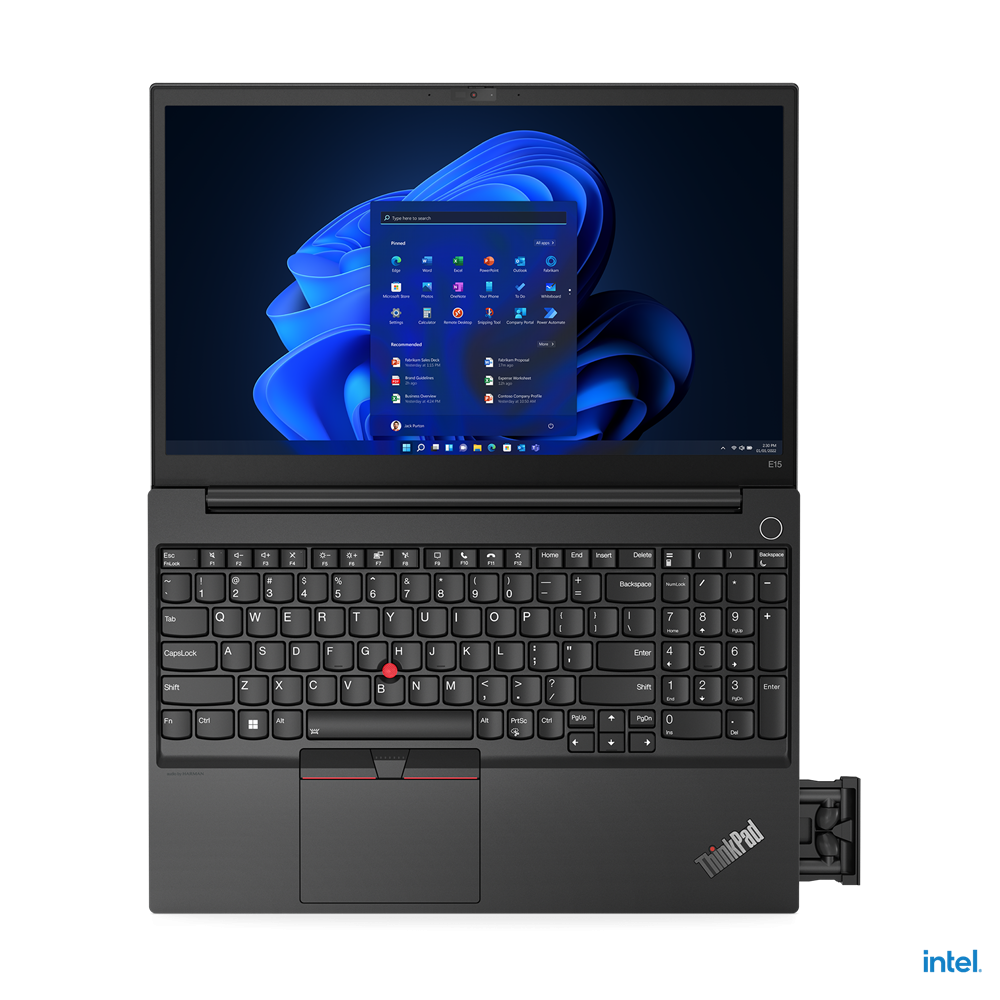 Notebook LENOVO E15 G4 Intel Core i5-1235U 15.6inch FHD AG 2x8GB 512GB SSD M.2 Intel Iris Xe 2X2AX + BT FPR NOOS 1Y CC , Cod Produs: 21E6006WRI [7]