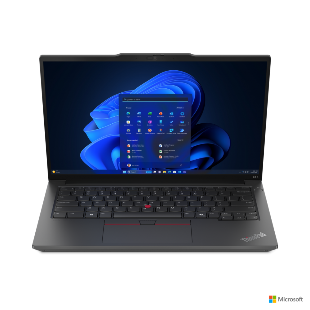 Notebook LENOVO ThinkPad E14 G6 Intel Core Ultra 5 125U 14inch WUXGA 16GB DDR5 512GB SSD M.2 NOOS 3Y Onsite Cod Produs: 21M70042RI [10]