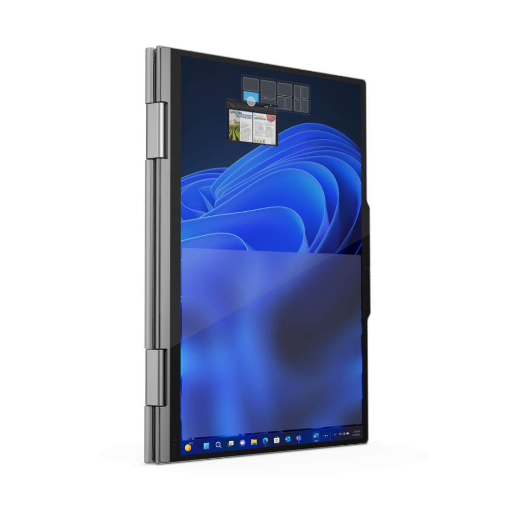 Notebook LENOVO ThinkPad X1 2-in-1 G9 Intel Core Ultra 7 155U 14inch WUXGA MT 32GB LP5X 1TB SSD M.2 UMA Wi-Fi 6E + BT FPR W11P 3Y Premier Cod Produs: 21KE002BRI [4]