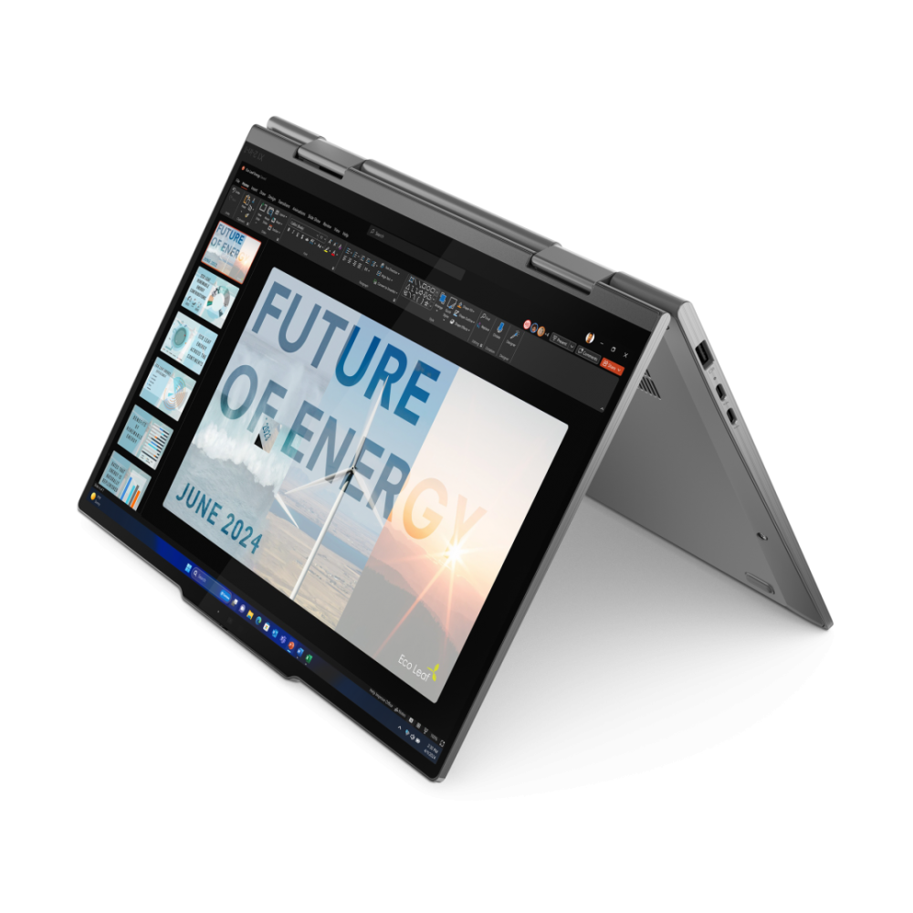 Notebook LENOVO ThinkPad X1 2-in-1 G9 Intel Core Ultra 7 155U 14inch WUXGA MT 32GB LP5X 1TB SSD M.2 UMA Wi-Fi 6E + BT FPR W11P 3Y Premier Cod Produs: 21KE002BRI [5]