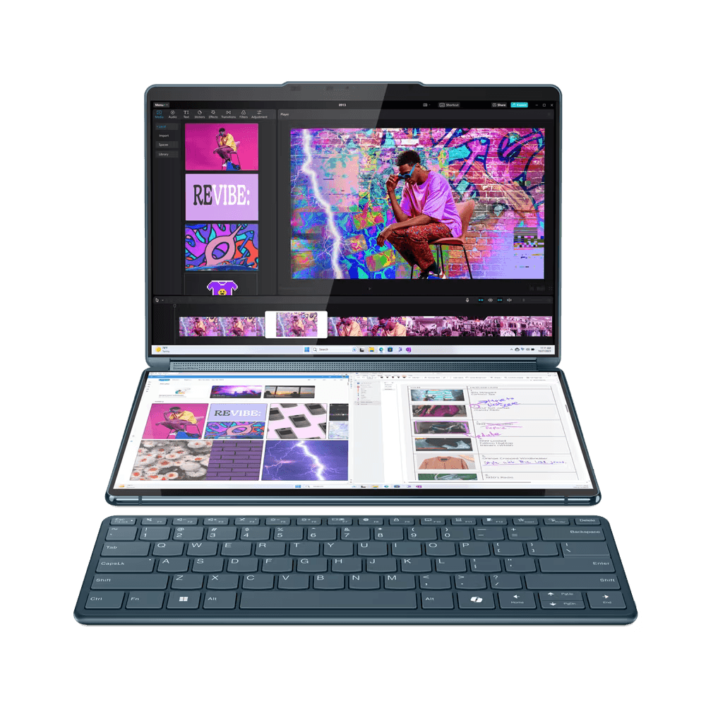 Notebook Lenovo YG Book9 13T 2.8K U7 155U 16 1T UMA W11H Cod Produs: 83FF002NRM [3]