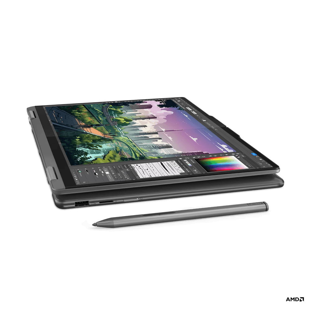 Notebook YG7 2-in-1 14T R7 8840HS 16 1TB UMA W11H Cod Produs: 83DK002MRM [9]