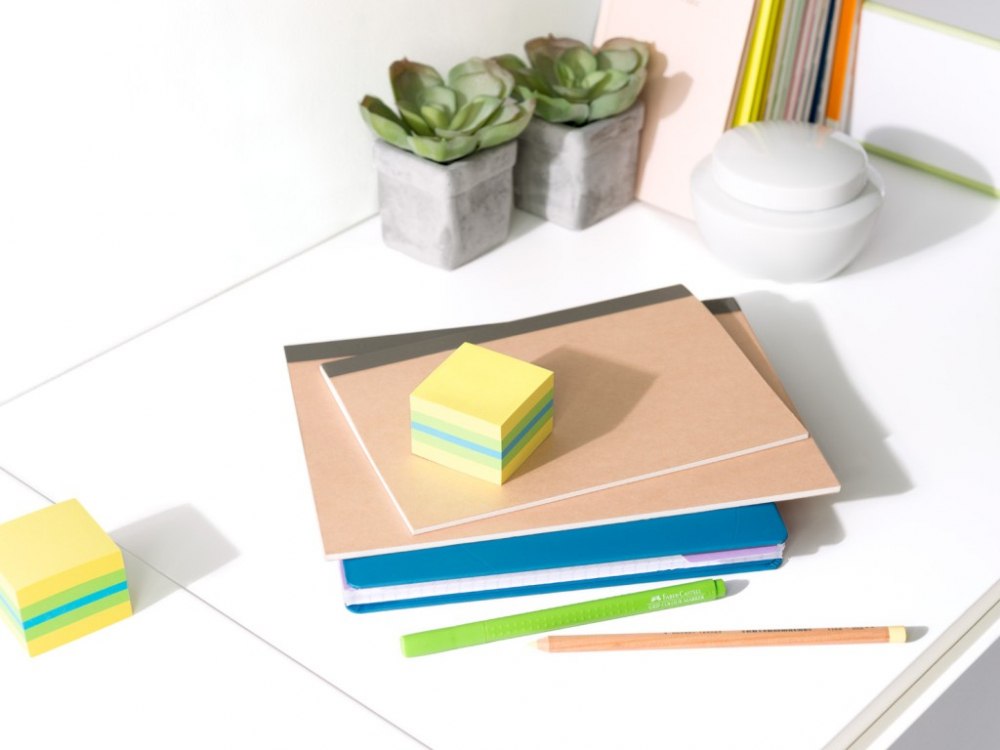 Notes adeziv 51 x 51 mm 400 file mini cub Post-it 3M [2]