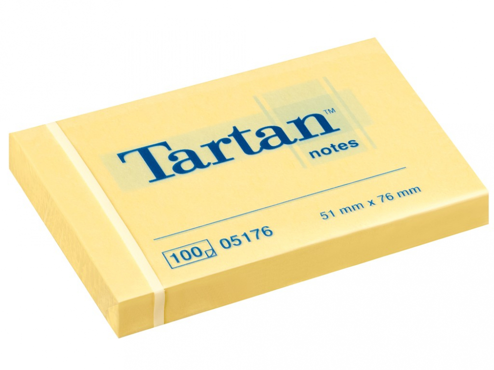 Notes adeziv 51 x 76 mm 100 file Tartan [1]
