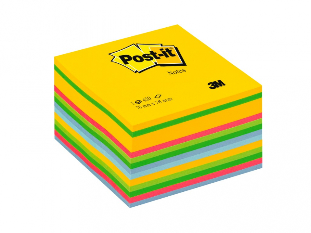 Notes adeziv 76 x 76 mm 450 file cub Post-it 3M [1]