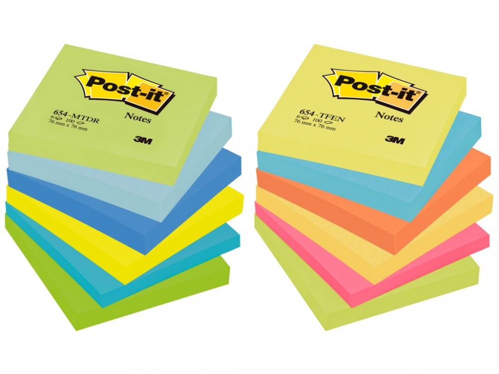 Notes adeziv Post-it® Neon [1]