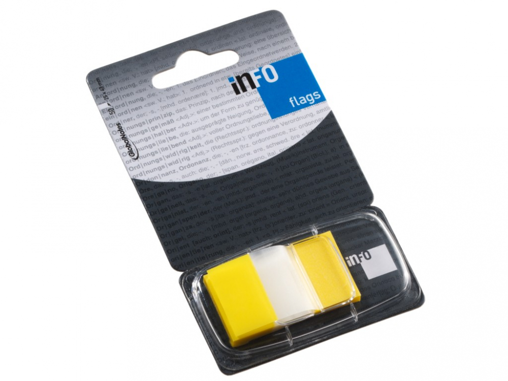 PageMarker 25 x 43 mm 50 file trans Info Flags [1]