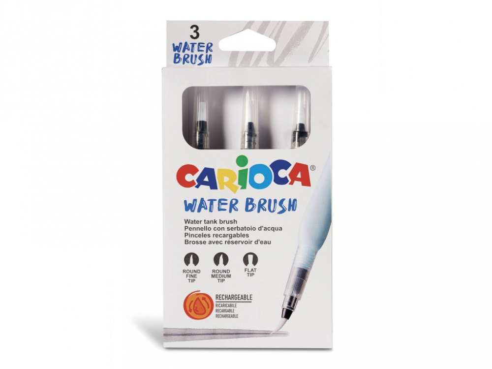 Pensula Carioca cu rezervor set 3 bucati [1]