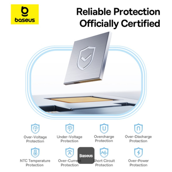 POWER BANK Baseus PicoGo ,  display ,  capacitate 10000mAh ,  45W ,  cablu integrat USB Type-C ,  1 x USB Type-C ,  1 x USB ,  total 5V/3A ,  negru ,  Cod Produs: P10076803123-00 [7]