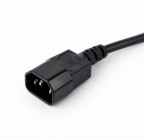 PRELUNGITOR GEMBIRD ,  Schuko x 3 ,  conectare prin IEC C14 (T) ,  cablu 0.6 m ,  10 A ,  protectie copii ,  negru ,  Cod Produs: EG-PSU3-01 [3]