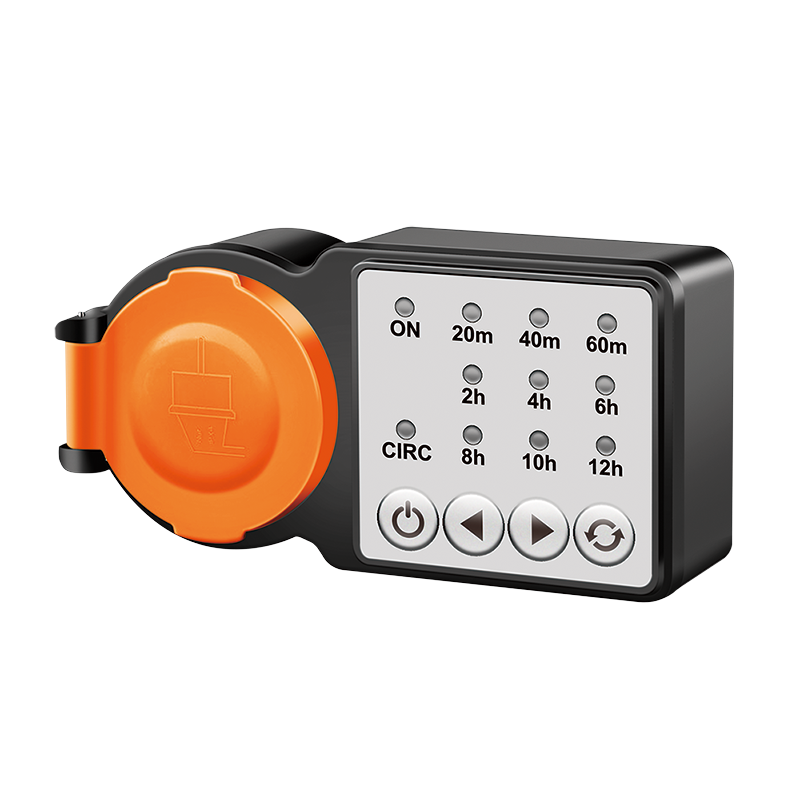 PRELUNGITOR LOGILINK ,  Schuko x 1 ,  230 V/16 A ,  50 Hz ,  max. 3500 W ,  timer ,  4 butoane operare ,  IP44 ,  negru-portocaliu ,  Cod Produs: ET0015 [3]