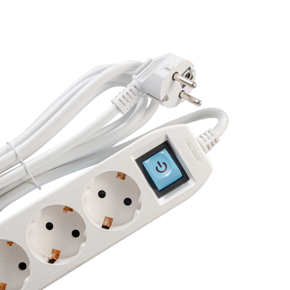PRELUNGITOR SPACER ,  Schuko x 3 ,  conectare prin Schuko (T) , Type-C x1 ,  USB x 1 ,  3.1A ,  cablu 1.8m ,  16 A ,  max. 3500W ,  protectie copii ,  Intrerupator ,  Gri ,  Cod Produs: PP-3-18-TC-USB [3]