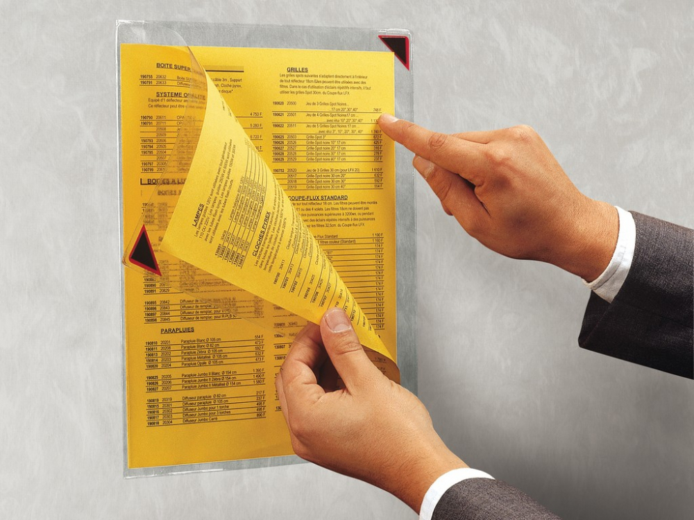 Rama autoadeziva cu inchidere magnetica A4 Tarifold [2]