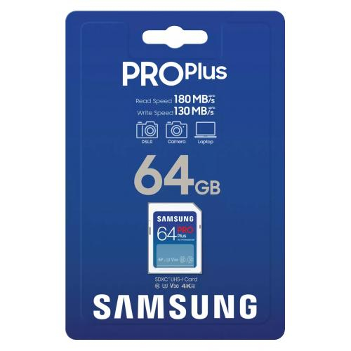 SAMSUNG PRO Plus SD Memory Card 64GB Cod Produs: MB-SD64S/EU [5]