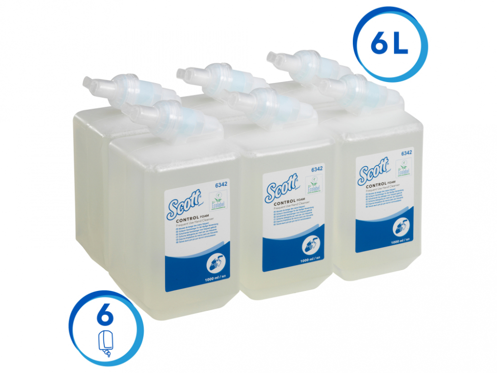 Sapun spuma de lux 1 l ,  alb ,  Kimberly-Clark [2]