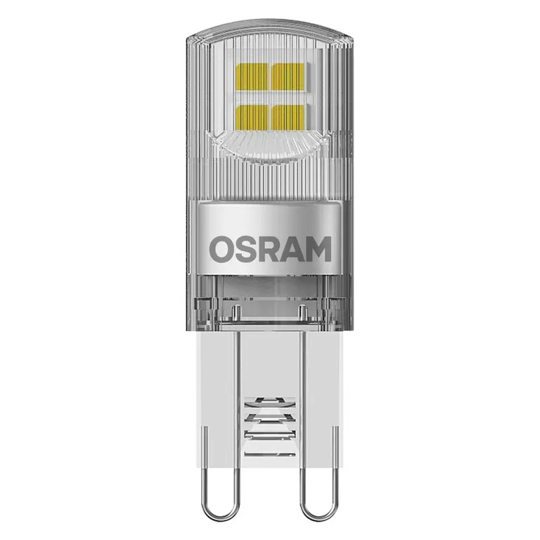 SET 2 becuri LED Osram ,  soclu G9 ,  putere 1.9W ,  forma pin ,  lumina alb calda ,  alimentare 220 - 240 V ,  Cod Produs: 4058075449831 [2]