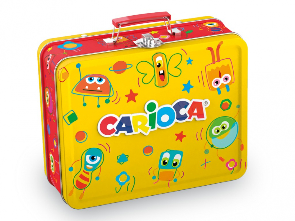 Set colorat in cutie metalica Carioca [3]