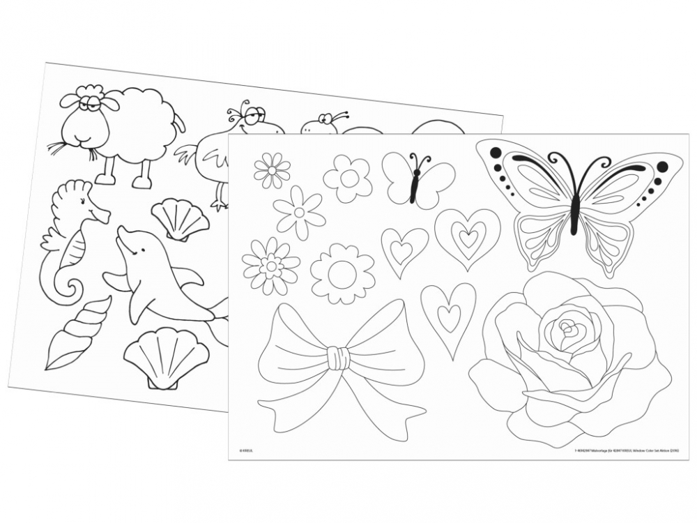 Set decorare ferestre Kreul [2]