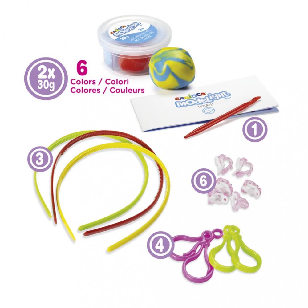 Set Modelight Bijoux  “Cercei si cordeluta” Carioca [2]