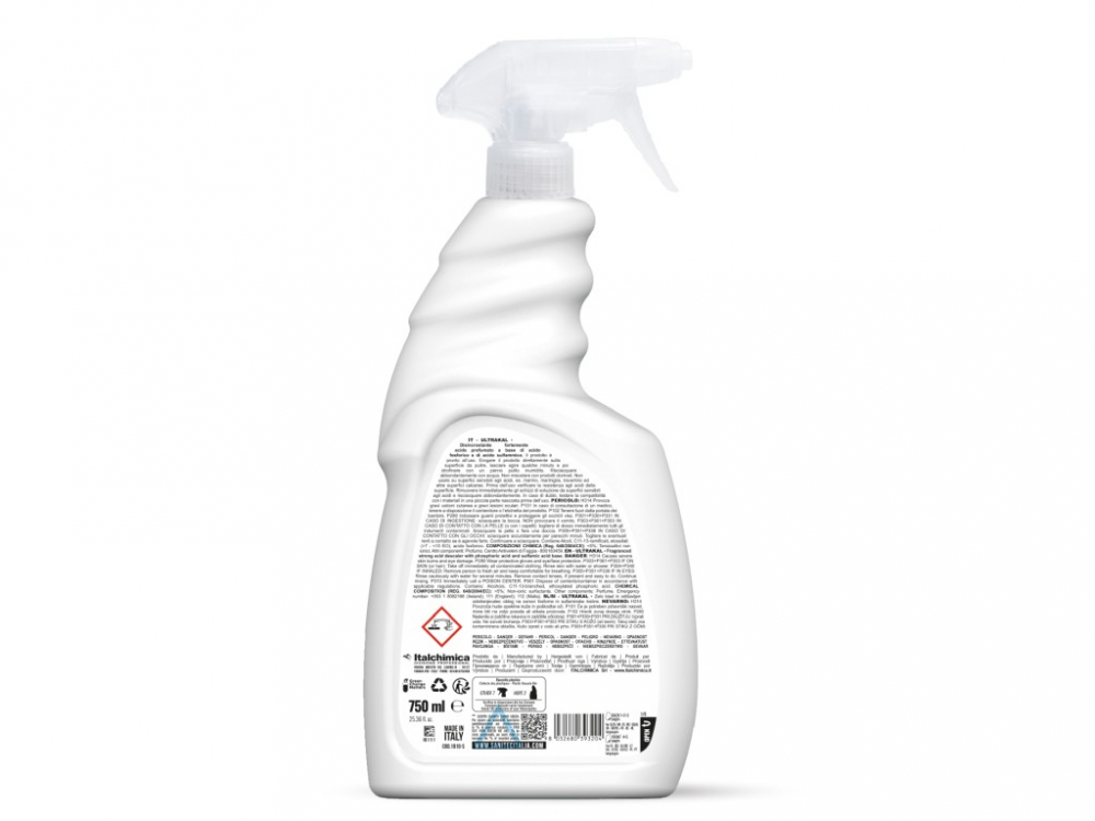 Solutie anticalcar parfumata cu pulverizator 750 ml Disincrostante Sanitec [2]