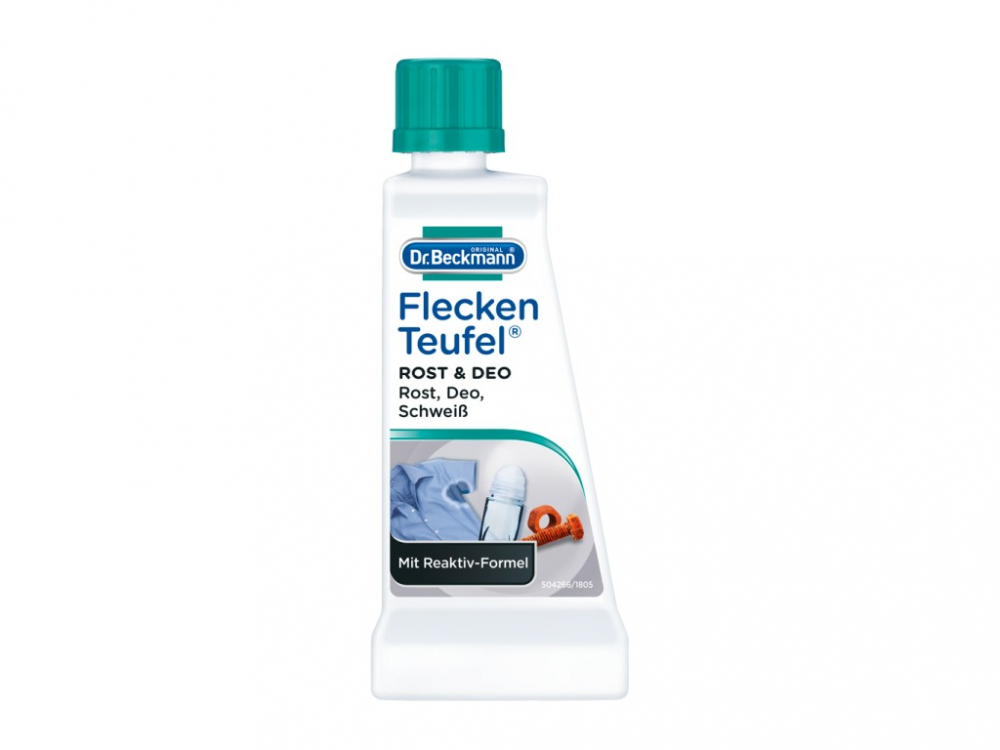 Solutie indepartare pete rugina & deodorant Dr. Beckmann 50 ml [1]