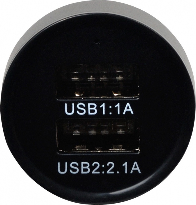 Alimentator auto Spacer 2 x USB [2]