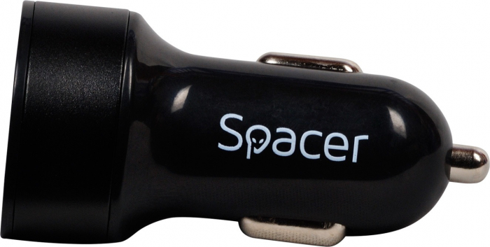Alimentator auto Spacer 2 x USB [3]