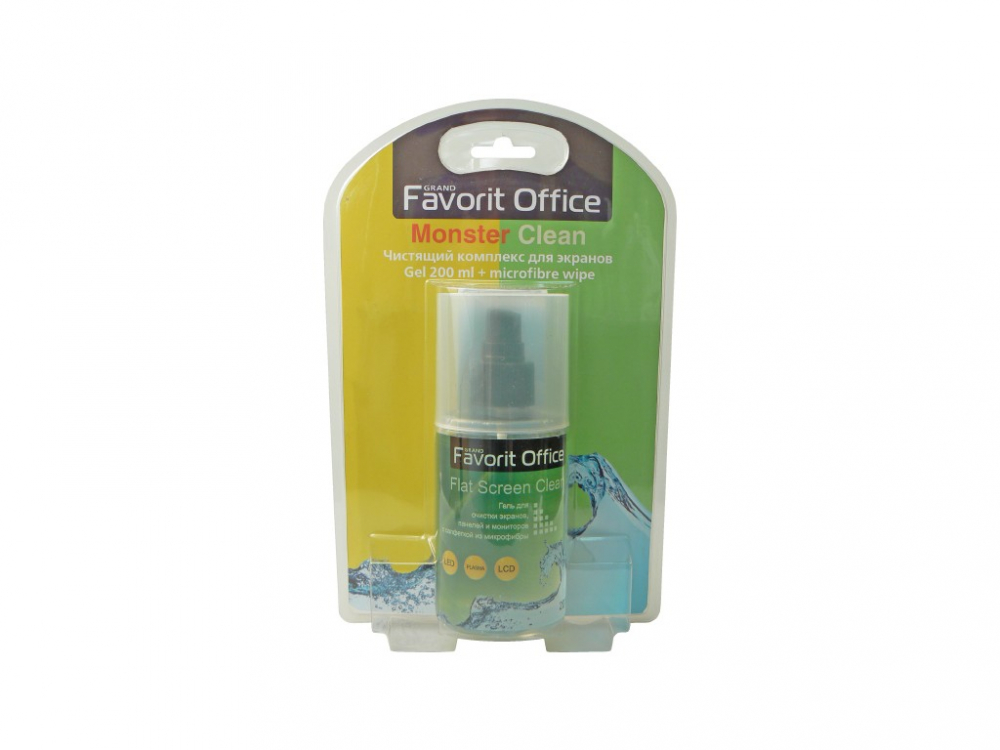 Spray gel 200 ml + Laveta microfibra 25 x 25 cm, Favorit-F134014 Blister [1]