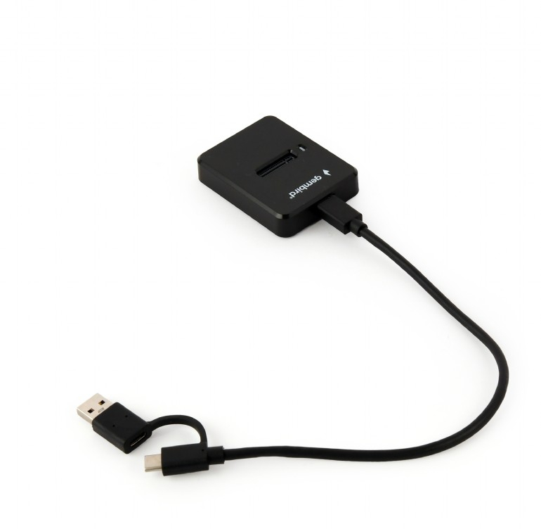 SSD DOCKING Station GEMBIRD ,  USB 3.1 Type-C ,  SSD suportat M2 NGFF & NVMe ,  conectare S-ATA & PCIe ,  slot: 2230 ,  2242 ,  2260 ,  2280 ,  22110 ,  black ,  Cod Produs: DD-U3M2 [2]