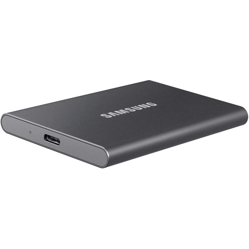 SSD. extern SAMSUNG T7 ,  1TB ,  USB 3.2 gen 1 ,  gri ,  Cod Produs: MU-PC1T0T/WW [2]