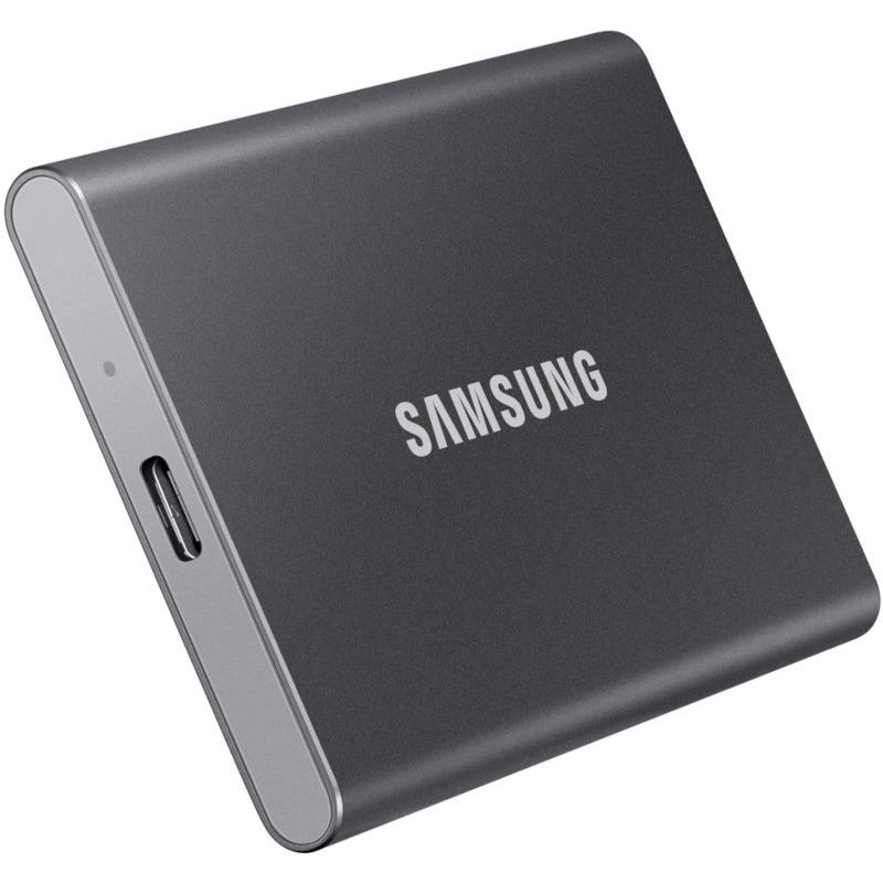 SSD. extern SAMSUNG T7 ,  1TB ,  USB 3.2 gen 1 ,  gri ,  Cod Produs: MU-PC1T0T/WW [3]