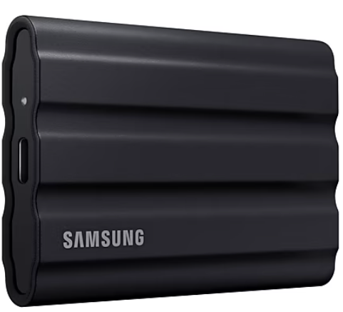 SSD. Externe Samsung MU-PE4T0S/EU- 4TB - Portable T7 Shield USB 3.2 ,  Black Cod Produs: MU-PE4T0S/EU [2]