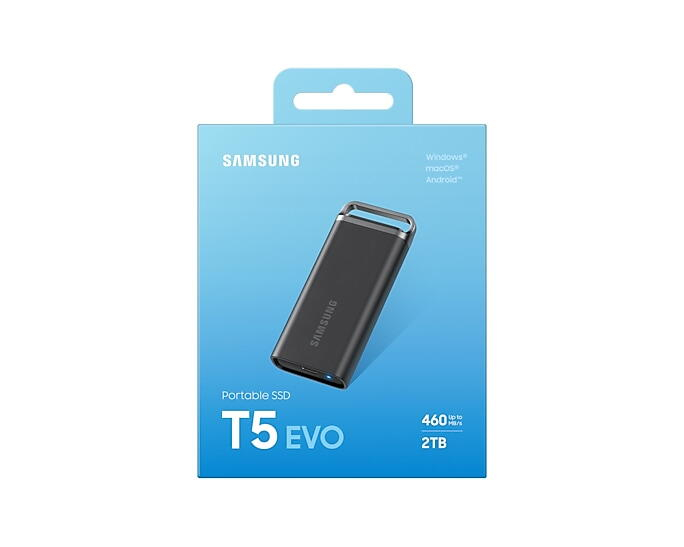 SSD. Externe Samsung MU-PH2T0S/EU - 2TB - Portable SSD T5 Cod Produs: MU-PH2T0S/EU [6]