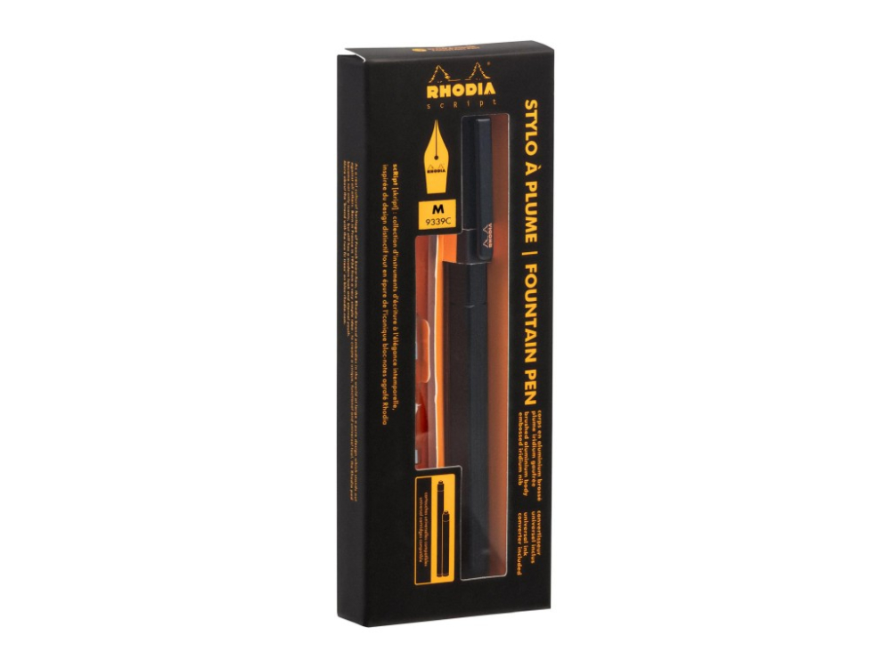 Stilou Rhodia script, penita tip M [2]